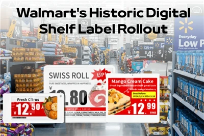Ukukhishwa Kwelebula Yeshalofu Yedijithali ye-Walmart yomlando